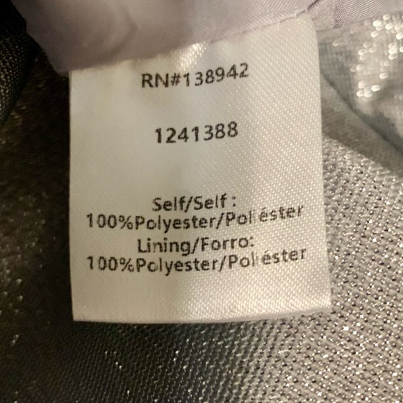 Silver Mini Skirt - Picture 12 of 14